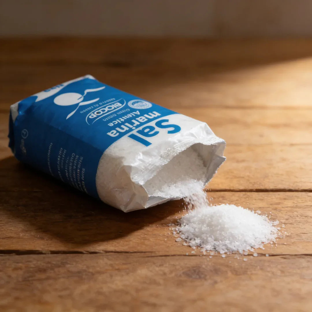 Sal Marina Atlántica Fina Biocop 1 Kg - Borboletamarket