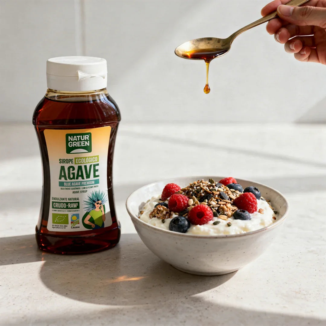 Sirope Agave Crudo Bio 500ml - Borboletamarket