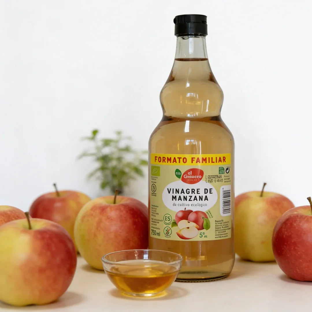 Vinagre de Manzana Ecológico 750ml - Borboletamarket